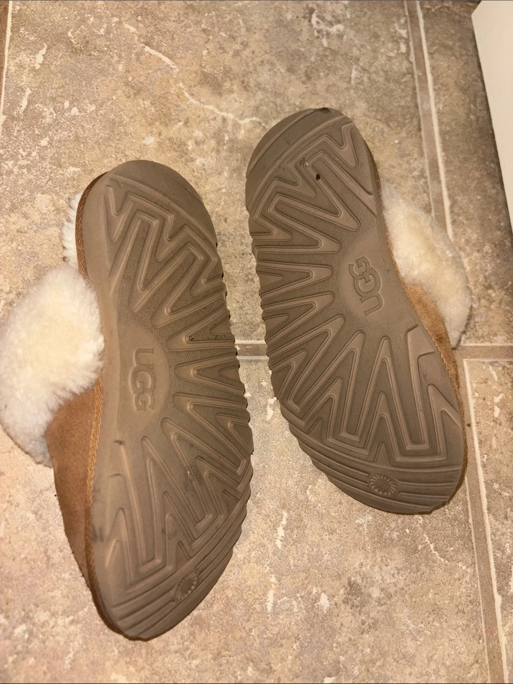 UGG chestnut suede